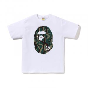 Футболка Bape Trial Camo Big Ape Head A BATHING APE, белый