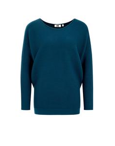 Вязаный кардиган WE Fashion, синий