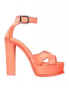 Сандалии Alexander Mcqueen, лососево-розовый