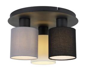 Novel Потолочный светильник, цоколь E27, серый/черный/бежевый, степень защиты IP20