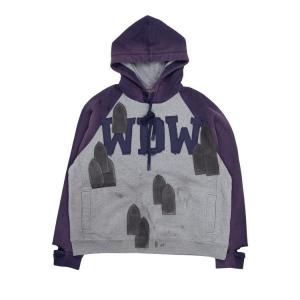 Худи Who Decides War Faded WDW Pullover Hoodie, Vintage Grey