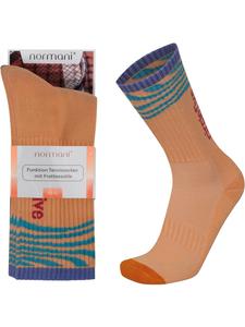 Normani 4 функциональных теннисных носка с махровой подошвой оранжевого цвета