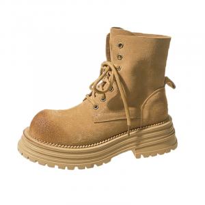 Ботинки Martin Boot женские Take The Qin, желтый