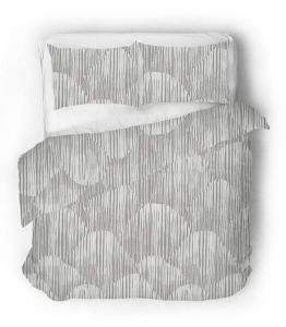 Сатиновое постельное белье waving woo Sense Eight, серый