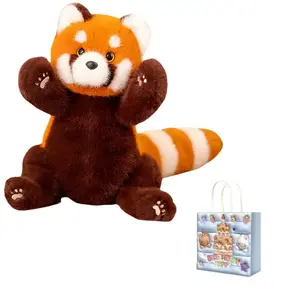 Плюшевая игрушка панда, енот, плюшевая кукла, высота 35см Love of wormwood