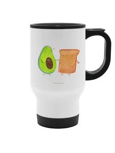 Mr. & Mrs. Panda Термос в виде белого тоста с авокадо (без слогана