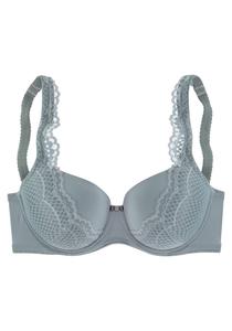 Бюстгальтер-минимайзер LASCANA, пыльно-синий