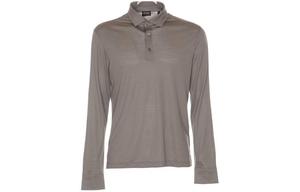 Zzegna Поло мужское цвета хаки