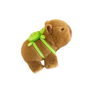 Плюшевая кукла Capybara Pat Ring, высота 20 см XIWANTONG, коричневый