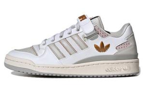 Кроссовки Forum Adidas Originals Low 'White Grey Embroidered'