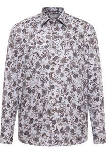 Рубашка делового кроя Comfort fit ETERNA, серебряный