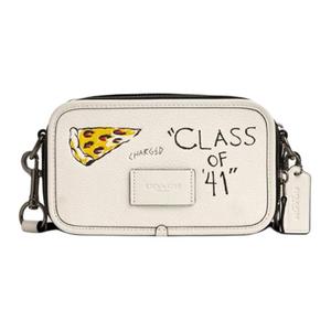 COACH Кожаная наплечная сумка кроссбоди