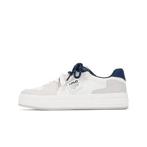 Hotwind Низкие скейтерские кроссовки мужские 84 бежево-голубые, цвет 84 Beige Blue