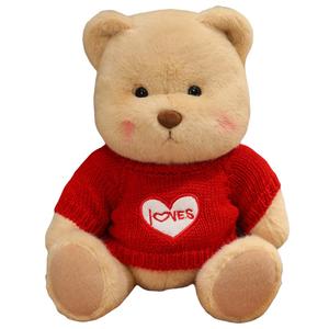 Плюшевая игрушка милый свитер медвежонок с шарнирами плюшевая кукла высота 30см Love of wormwood