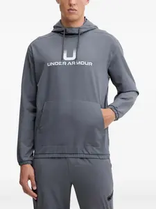 Худи с логотипом UA Unstoppable Under Armour, серый