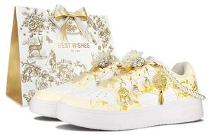 LINING Понтонные лодки нескользящие, устойчивые к истиранию, дышащие лоу-топ скейтборд кроссовки Unisex желтый белый