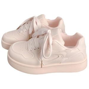 JimiXiong Женские скейтерские кроссовки розовые, цвет Pink