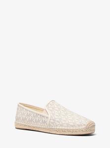 Эспадрильи с логотипом Hastings Signature Logo Slip-On Michael Kors Outlet, светло-бежевый