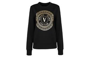 Свитшот женский VERSACE JEANS COUTURE, черный