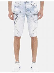 Тканевые шорты Cipo & Baxx Shorts, светло-синий