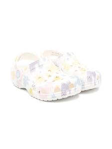 Классические слайды Crocs Kids, белый