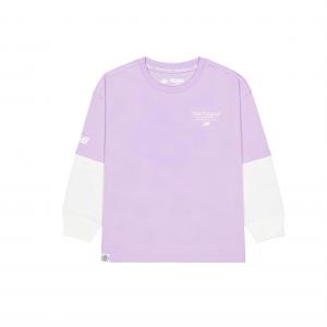 New Balance Свитшот Purple для детей 3-7 лет