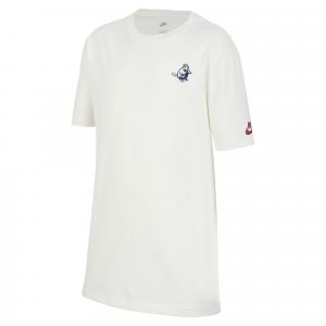 Nike Футболка спортивная sail white детская