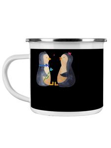 Кружка на 35-ю годовщину свадьбы, свадебная на холсте с надписью "sp..." черного цвета Mr. & Mrs. Panda