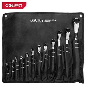 Двойной ключ Deli Torx, набор из 12 зеркальных ключей DL150012T