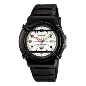 Часы CASIO Quartz Waterproof Mens White Analog, белый