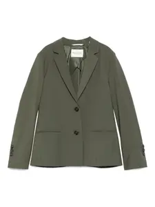 Блейзер с заостренными лацканами и застежкой на пуговицы Marc O'Polo, зеленый