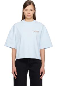 Jacquemus Синяя футболка "the corto"