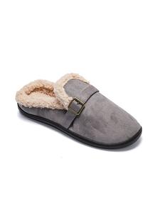 Серые тапочки Confly