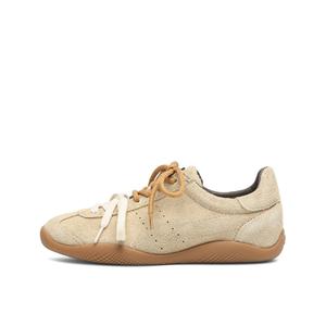 Легкие и дышащие низкие кроссовки German Army женские BOERDIQI, Ecru