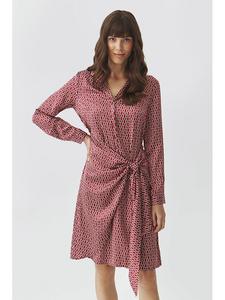 TATUUM Платье бордового/кремового цвета