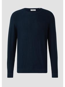 s.Oliver Вязаный свитер, цвет 5978_navy