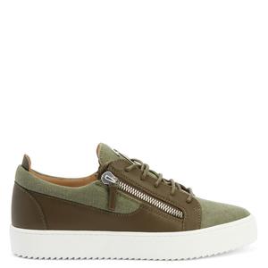 Кроссовки Giuseppe Zanotti Frankie, зеленый