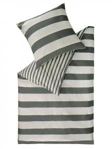 Esprit Комплект постельного белья Renforcé "Fun" в серо-белой цветовой гамме
