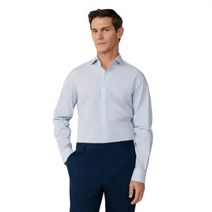 Рубашка с длинным рукавом Hackett Mini Geo, синий