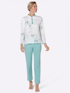 WITT WEIDEN Пижама цвета мяты экрю