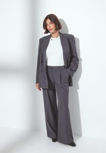 Брюки NA-KD WIDE SUITING, Dark Grey