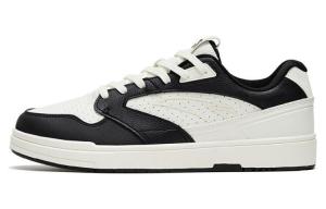 Уличные непослушные кроссовки для скейтбординга мужские с низким верхом белые/черные Anta