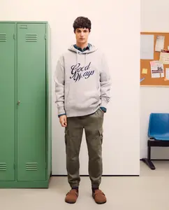 Мужские брюки с множеством карманов Green Coast, темно-зеленый