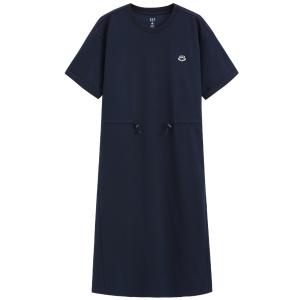 Женское платье с коротким рукавом GAP, синий