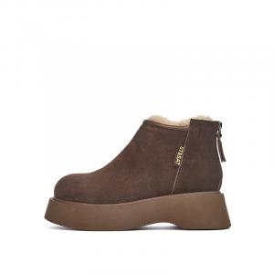 ST&SAT Женские ботинки на щиколотку, коричневый, coffee