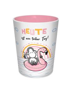 Кружка Sheepworld Great Day 280 мл, розовая - 280 мл Geda Labels