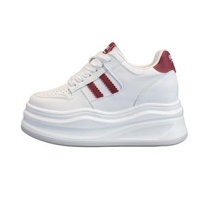 GIGIRYO Женские низкие скейтбордские кроссовки White Red, цвет White Red