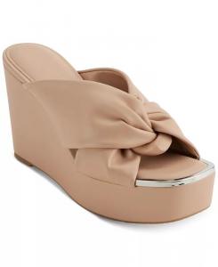 Женские босоножки на танкетке с цепочкой и цепочкой Maryn DKNY, мультиколор