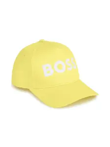 Кепка с логотипом BOSS Kidswear, желтый