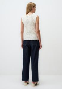Топ TEXTURED SLEEVELESS Jimmy Key, молочный